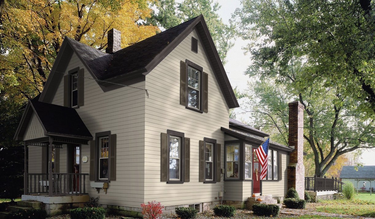 Creative Houses With Dark Brown Exterior Trim 