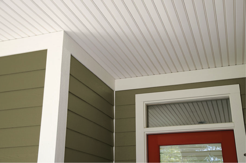 A Better Alternative to Wood Beadboard for Exterior Porch ...